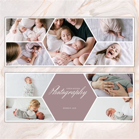 Photo Collage Banner Template